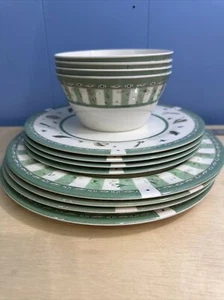 Vintage Gardener 12-Piece Plate and Bowl Set by Zak Designs - Picture 1 of 7