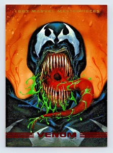 Tarjeta coleccionable Skybox 1993 Marvel Masterpieces #45 VENOM MCU - Imagen 1 de 2
