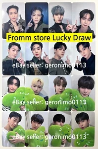 ATEEZ THE WORLD EP.FIN:WILL-Fromm store Lucky Draw photo card/ATEEZ CRAZY FORM - Picture 1 of 31