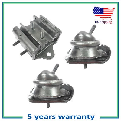 Montaje de motor y transmisión de 3 piezas para Nissan Frontier Xterra 2000-2004 3,3 L 2x2 Foto 1 de 4