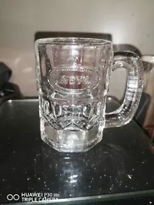 Mini A&W Root Beer Embossed Logo Mug 3 1/4" Tall Raised Relief Logo - Picture 1 of 5