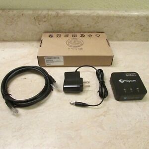 NEW Open Box Polycom OBi200 1-Port VoIP Adapter with Google Voice + Fax Support