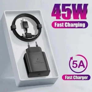 Adaptateur Et Cable Charge Ultra Rapide UsB Type C Lapinette 45W 5A Chargeur - Photo 1 sur 25