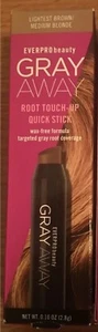 EVERPRO GRAY AWAY ROOT TOUCH-UP Quick Stick Lightest Brown/Medium Blonde - Picture 1 of 3