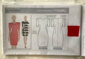 Style Arc Sewing Pattern UNCUT Paris Dress (Aus.10) Bust 92cm/36” - Picture 1 of 3