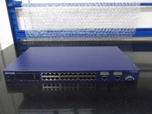 Netgear ProSafe 24 Port L2 Man Switch W 2 Gig FSM726S - Picture 1 of 3