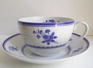 Blue Room Collection by SPODE Jumbo Cup & Saucer Set, England, New, 5.5" Wide - Picture 1 of 20