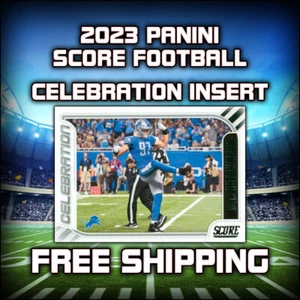 2023 Panini Score Football Celebration Insert - Pick Your Card - Picture 1 of 1