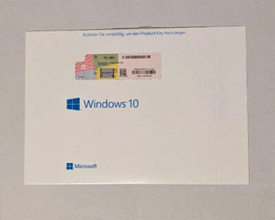 Microsoft Windows 10 Professional deutsch OEM - mit DVD - Bild 1 von 2