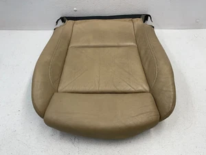 08 09 10 BMW 135i E82 Front Left Driver Lower Seat Cushion Boston Beige 1543 OEM - Picture 1 of 9