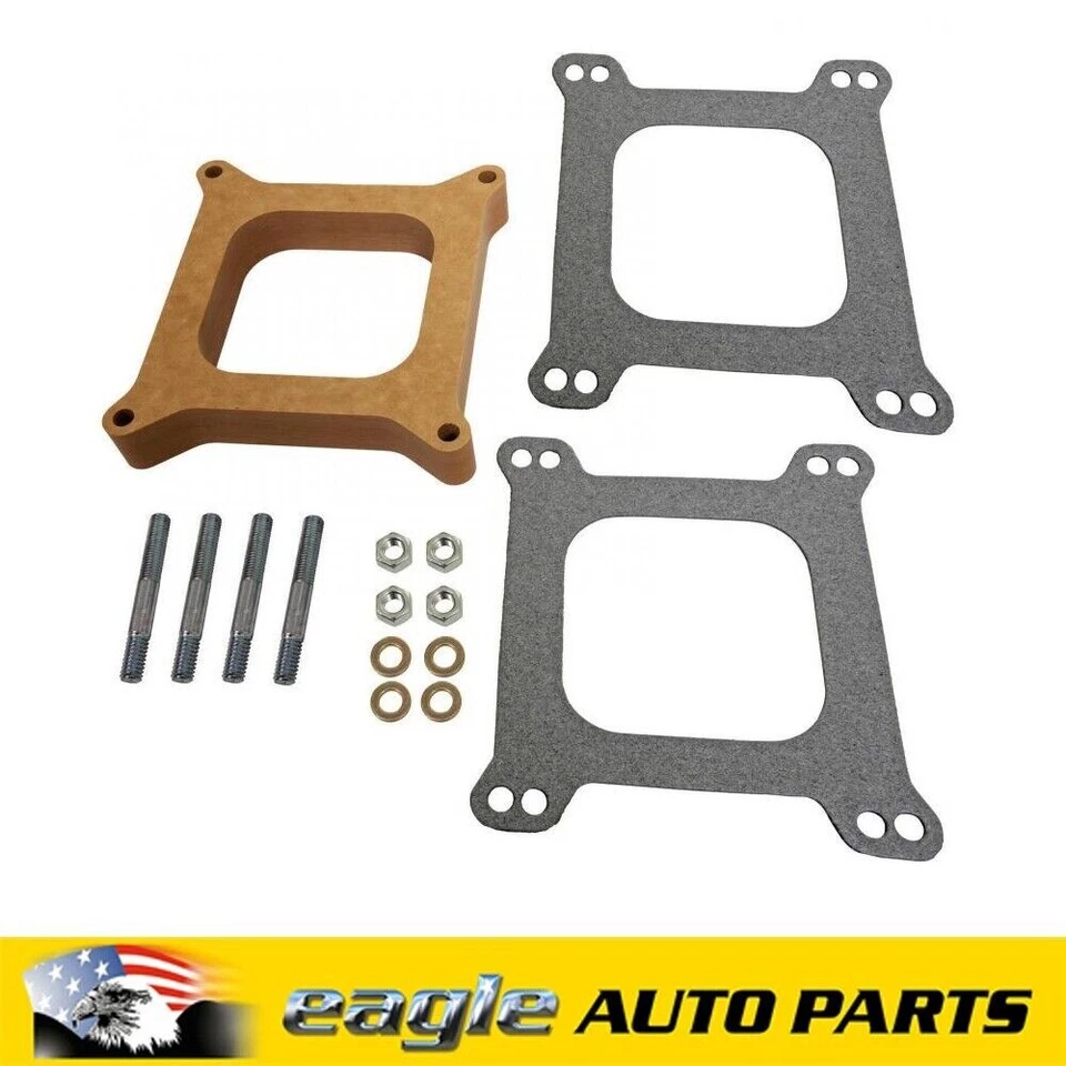 Edelbrock Carburetor Spacer Wood 1 in # ED8720 - image 1 of 1