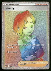 Beauty (Secret) Secret Rare SWSH04: Vivid Voltage 194/185 Pokemon TCG - Picture 1 of 2