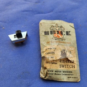 NOS GM 1954 Buick Roadmaster 76RX Interior Dome Lamp Switch 4154528 - Picture 1 of 6