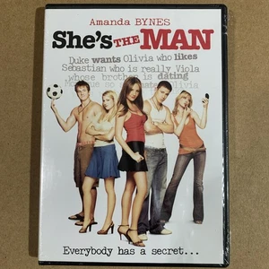 She's the Man (DVD, 2006) Amanda Bynes Channing Tatum Brand New - Imagen 1 de 2