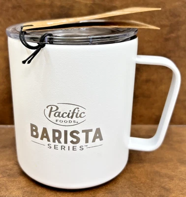 Taza de campamento de acero inoxidable serie Barista MIIR Pacific Foods 12 oz 402309 Foto 1 de 4