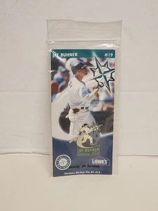 Seattle Mariners Vintage Pin Jay Buhner 1996 All-Star Pin, Bad To The Bone! - Picture 1 of 3