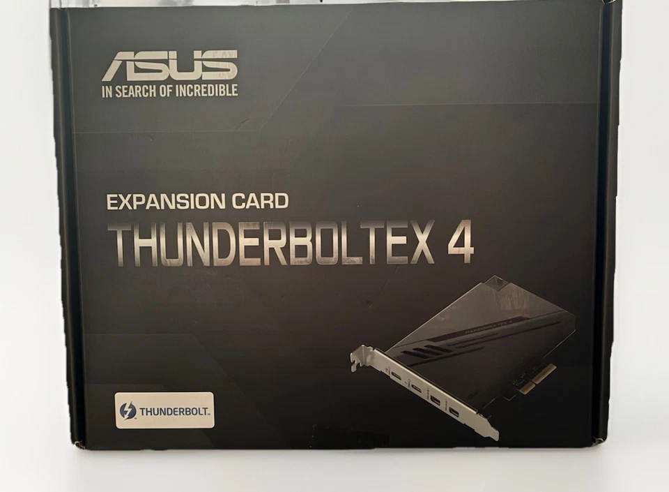 ASUS ThunderboltEX 4 PCIe Card | Dual Thunderbolt 4 (USB-C), DisplayPort 1.4, 40 - Image 1 of 2