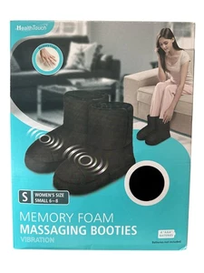 Foot Massaging Booties Memory Foam Health Touch Vibration Womens Small 6-8 NIB - Picture 1 of 2
