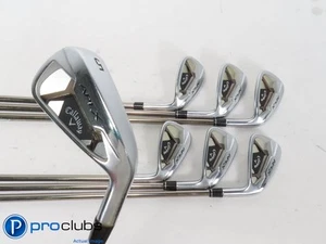 Nice Callaway '21 APEX 5-PW,AW IRON SET - Recoil ESX Senior Flex Graphite 419979 - Picture 1 of 6