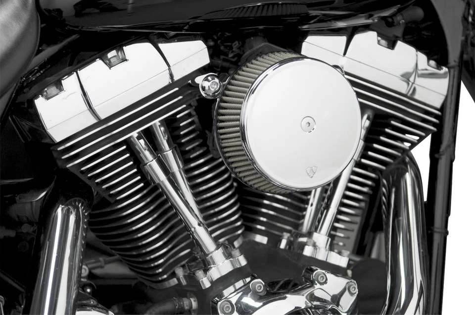 Arlen Ness Stage 1 Big Sucker/S.S. Filter/Smooth Chrome Cover Harley Twin Cam - Image 1 of 1