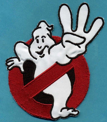 Parche para planchar bordado Ghostbusters 3 estilo sin fantasmas  Foto 1 de 3