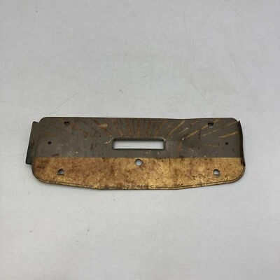 Velocímetro original Stewart Warner 41 Ford DeLuxe 1941 SOLO PLACA DE MARCACIÓN Foto 1 de 4