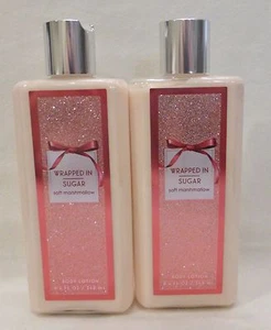 2 Wrapped In Sugar Soft Marshmallow Body Lotion Bath & Body Works 8.4 Oz - Bild 1 von 1