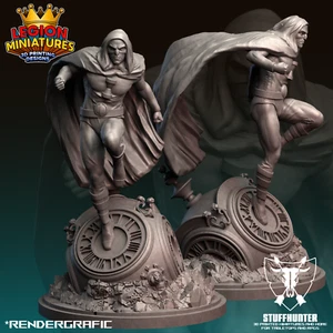 Hourman - DC - Legion Miniatures FAN ART (Marvel Crisis geeignet) - Bild 1 von 3