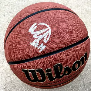 ASA NEWELL Georgia Bulldogs SIGNIERT Basketball JSA COA - Bild 1 von 3