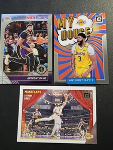 Anthony Davis LOT Magicians Winter 4 Hoops Premium 89 My House Optic 11 Lakers - Picture 1 of 5