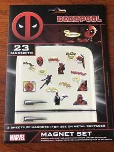 Marvel Deadpool 23 magnet set - Picture 1 of 2