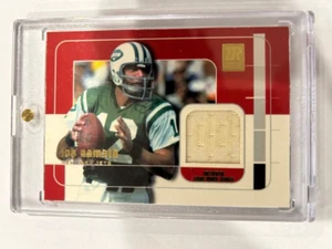 NEW YORK JETS 2002 TOPPS RESERVE JOE NAMATH JERSEY CARD #RR-JN - Picture 1 of 2