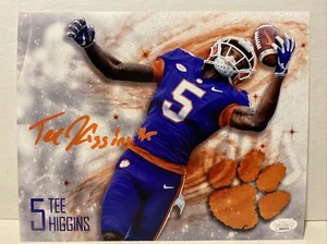 Tee Higgins Signed Clemson Tigers 8x10 Photo JSA - Picture 1 of 5