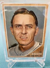 2003 Topps Vintage Embossed 1962 Topps Gil Hodges Buyback /2 ( POP 2 )!!
