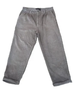 Herren Relax Fit, Plissee Front Cord, Größe 40x30, Vintage Y2k Gap Hose. - Bild 1 von 9