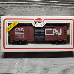 HO Model Power 8004 CANADIAN NATIONAL Steel Box Car Sliding Doors CN 272217 -New - Picture 1 of 8