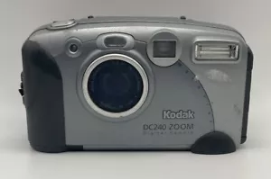 Used Kodak DC240 Zoom ~ 1.3MP 3x Zoom ~ Gray Digital Camera untested for parts - Picture 1 of 6