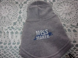 Camisa con capucha gris MESS MAKER New Guinea Pig Youly - Imagen 1 de 3