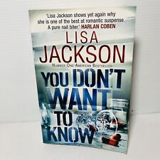 You Don't Want To Know by Lisa Jackson (PB, 2012), Mystery/Thriller
