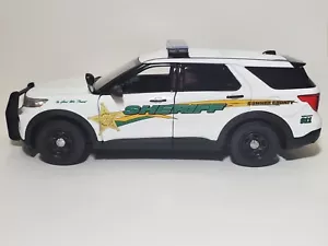 Personalizzato scala 1/24a Sumner County, Tennessee Sheriff 2022 Ford PI Utility - Foto 1 di 7