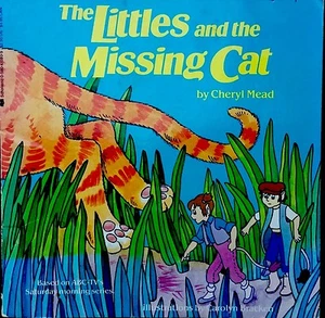 DIE KLEINEN & DIE VERMISSTE KATZE ~ Vintage 1980er Kinder TV-Serie Geschichtenbuch - Bild 1 von 3