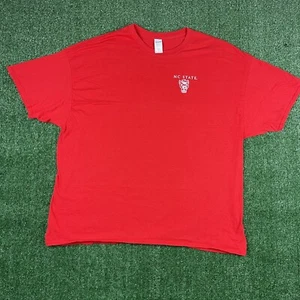 North Carolina State University Wolfpack Shirt Erwachsene 3XL rot NCSU Big Tall Herren - Bild 1 von 8