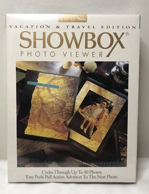Showbox Edición Vacaciones y Viajes Visor de Fotos Ciclos 40 Fotos - Nuevo en Caja - De Colección Foto 1 de 4