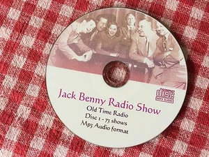 Jack Benny - 73 Old Time Radio Shows - Audio MP3 CD (OTR) -- DISC 1 - Foto 1 di 1