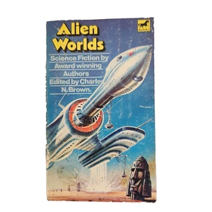 Alien Worlds Science Fiction Anthologie Charles N. braun Editor SIGNIERT - Bild 1 von 10