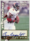 1997 Visions Signings Gold #50 Byron Hanspard Auto Autograph