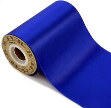 Grand Opening Ceremony Royal Blue Ribbon - 6" x 25 Yards, 4th of July, Wreath