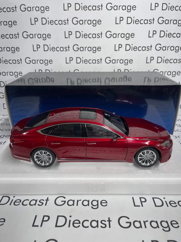 Autoart 2018 Lexus LS500h Morello rojo metálico escala 1:18 diecast 78869 Foto 1 de 4