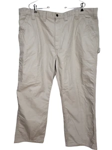 Salopette Carhartt Original Fit pantaloni da falegname beige marrone 43 x 29,5 effettiva B151 - Foto 1 di 6