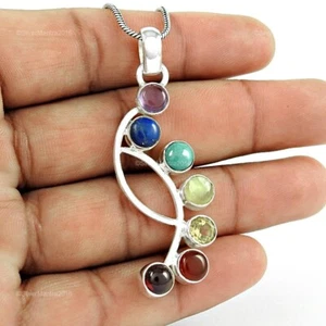 Cornalina Piedra Compromiso Febrero Nacimiento Chakra Wife Colgante Joyería 925 - Imagen 1 de 5
